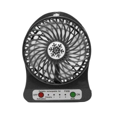 Portable Electric Fan 4W Y8458B Black