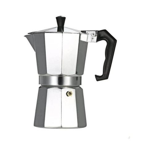 3-Cup Aluminum Espresso Percolator Coffee Stovetop Maker Mocha Pot Silver