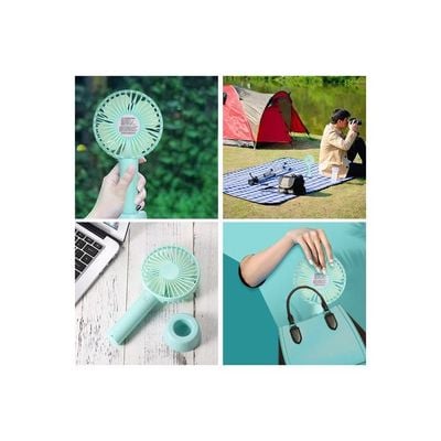 Portable Mini Handheld Fan S0-1048 Blue