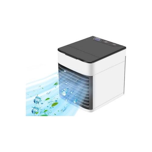 7-LED Colour Portable Desktop Air Cooler Humidifier NE-CH12094 White/Black