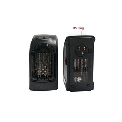 Electric Portable Mini Heater H-058 Black