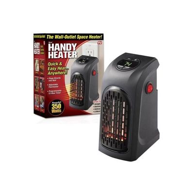 Portable Electric Heater 400 W HEATER4.18 Black/Red