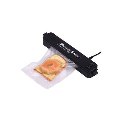 Upgrade Vacuum Sealer Automatic Food Saver Machine Black 37.5*7*10.5cm