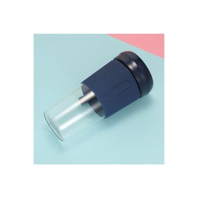 Mini Portable Electric USB Rechargeable Juicer Blender Machine 0 L H35041BL-KM Blue
