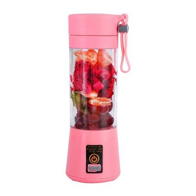 Multifunctional USB Fruit Juicer 380 ml 18 W E11852P-A Pink/Clear