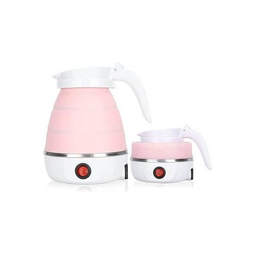 Electric Folding Travel Kettle Or Personal Use 600 L SK-J458ZXF Pink