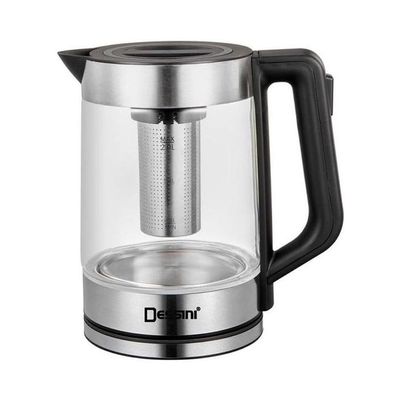 Electric Kettle 1.8 L 1500 W KD2020 Silver/clear/Black