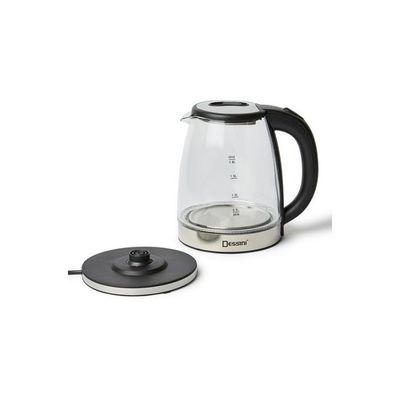 Electric Kettle 1.8L 1.8 L 222 Clear/Silver/Black