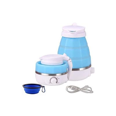 Collapsible Electric Travel Kettle 0.6 liter 0.6 l 700 W DYQQKD828 Blue