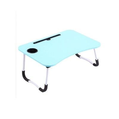 Multipurpose Laptop And Tablet Table Blue 60 x 40centimeter