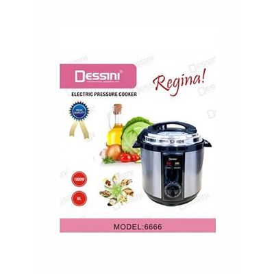 Electric Pressure Cooker 6 l 1000 W 6666 Silver