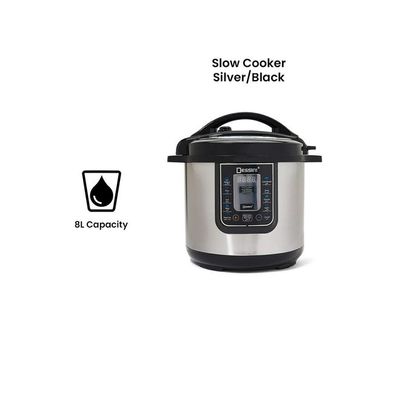 Electric Pressure Cooker 8 L 8008-8L Silver/Black