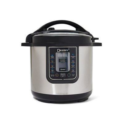 Electric Pressure Cooker 8 L 8008-8L Silver/Black