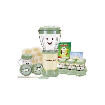 20-Piece Baby Bullet Complete Baby Care System BBR-2002 Green