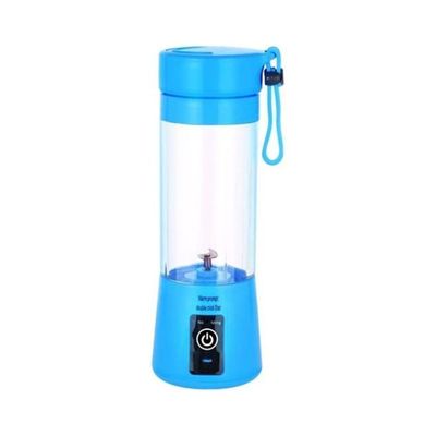 Rechargeable Mini Electric Blender 300 ml 36 W QQAG401G Blue/Clear