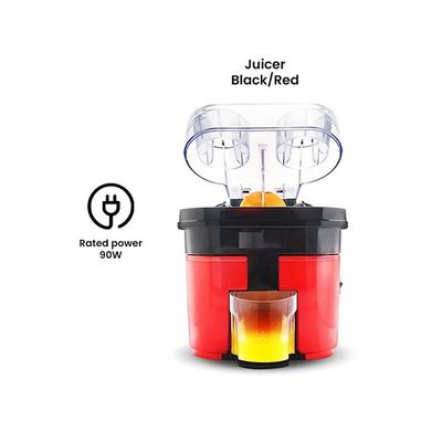 2-In-1 Orange Juicer DL-802 Black/Red
