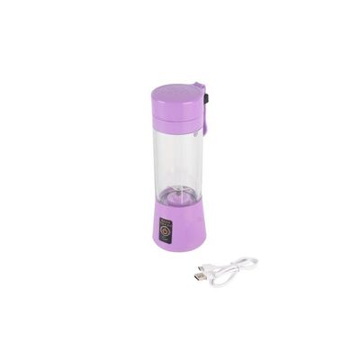 USB Handheld Fruit Juicer 380ML ZK1623404 Purple/Clear