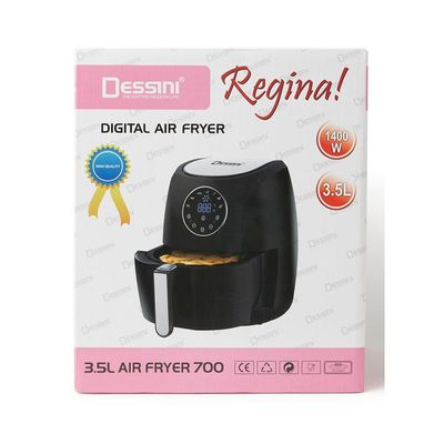 Digital Air fryer 3.5 Liter 1400W 3.5 l 1400 W 700-3.5 Air Fryer black