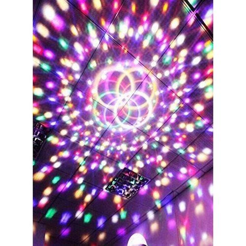 LED Crystal Magic Disco Ball Multicolour 150watts