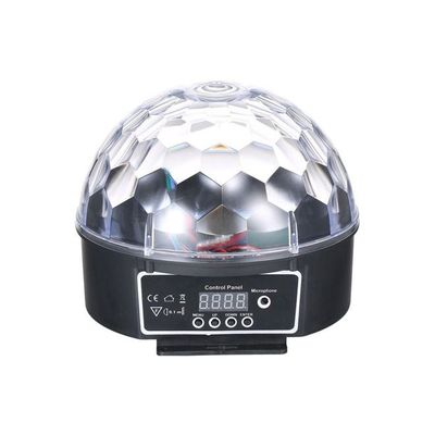 9 LEDs Magic Ball Stage Light Red/Green/Blue 180x180x160millimeter