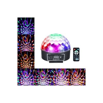 9 LEDs Magic Ball Stage Light Red/Green/Blue 180x180x160millimeter