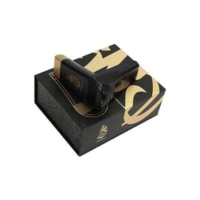 USB Rechargeable Foldable Electric Incense Burner Black/Gold 11.5 x 5cm