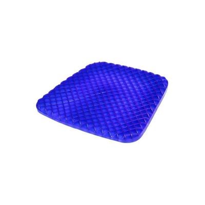 Gel Cushion Honeycomb Shaped Chair Pad Blue