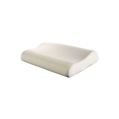 Memory Foam Contour Pillow White 61x36x12.5centimeter