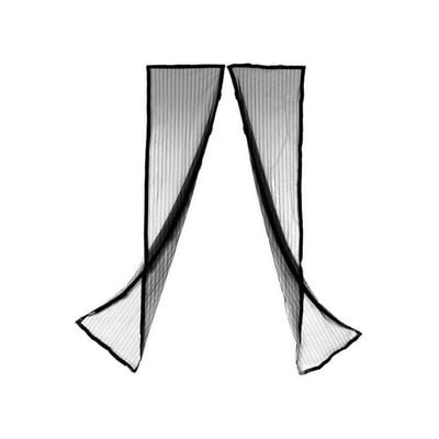 Magnetic Curtain Grey/Black 210 ¸£¢‚¬49.5centimeter