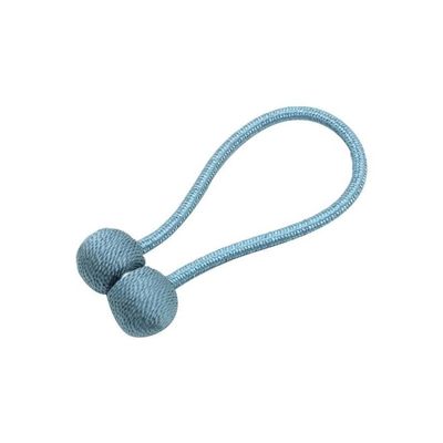 2-Piece Magnetic Window Curtain Tieback Blue