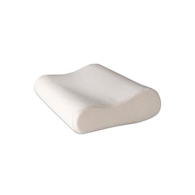 Memory Foam Neck Pillow White Standard