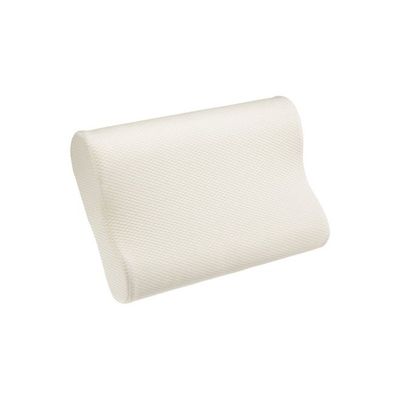 Memory Foam Solid Pillow Memory Foam White