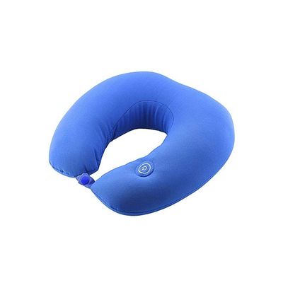 Neck Massager Travel Pillow Blue