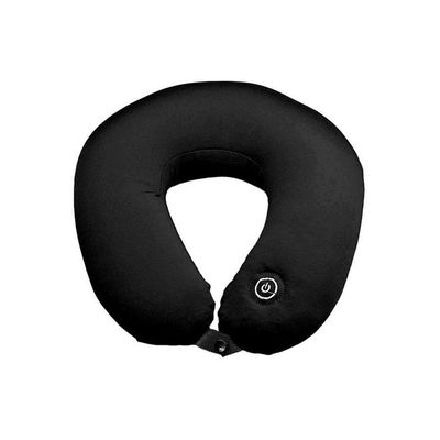Neck Massage Pillow Polyester Black