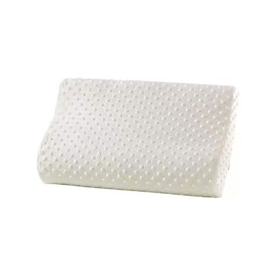 Patterned Pillow Memory Foam white 30x50cm