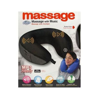 Massage Pillow With Music Black