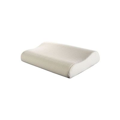 Molded Contour Memory Foam Pillow Foam White