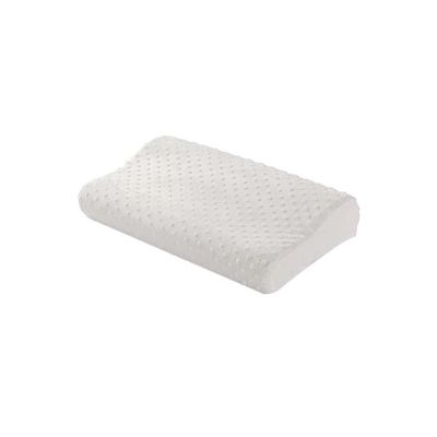 Memory Foam Pillow Cotton White 28x25cm