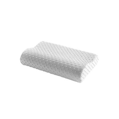 Memory Foam Pillow Cotton White 28x25cm