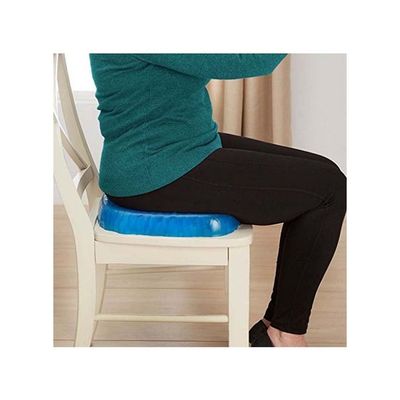 Egg Sitter Support Gel Cushion Blue 4x32x40centimeter