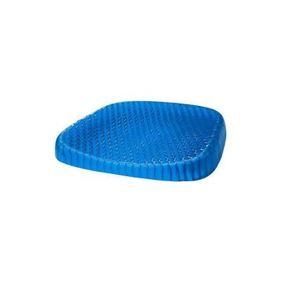 Seat Support Gel Cushion Blue 15.5 x 14 x 1.5inch