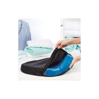 Seat Support Gel Cushion Blue