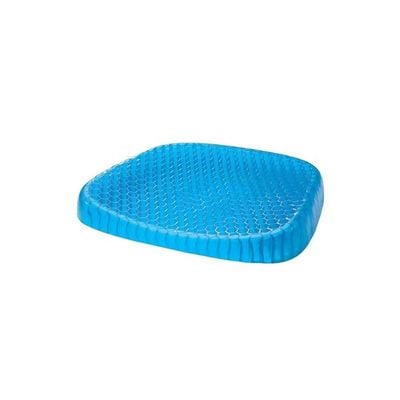 Seat Support Gel Cushion Blue