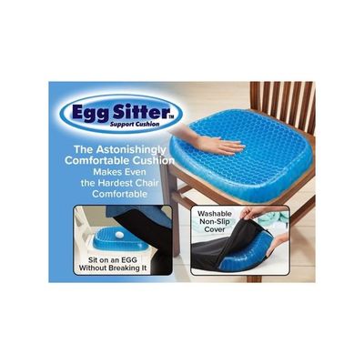 Egg Sitter Seat Cushion Blue