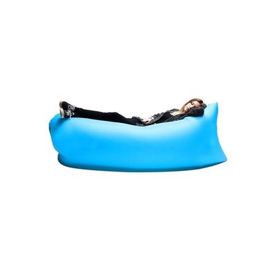 Portable Inflatable Sofa Mattress Blue