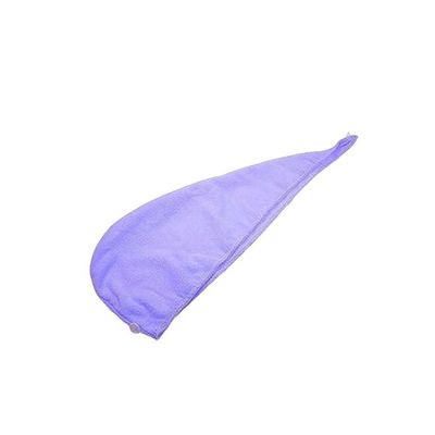 Hair Drying Towel Purple 22x66centimeter