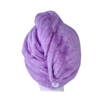 Quick Drying Hair Towel Wrap Purple