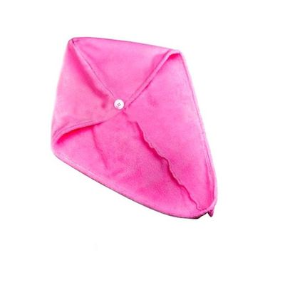 Magic Dry Hair Towel Pink 65x25cm