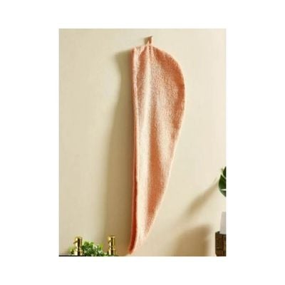 Hair Wrap Towel Pink 23 X 68cm