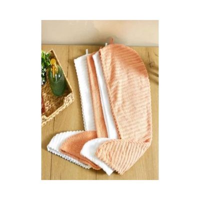 Hair Wrap Towel Pink 23 X 68cm